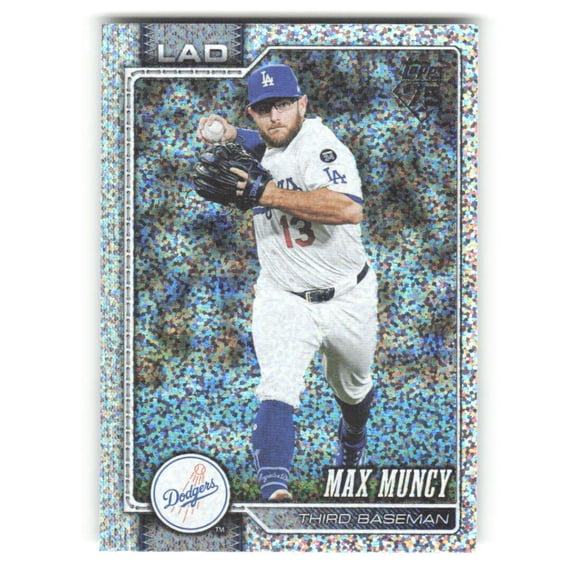 2026 Topps Celebration Confetti #252 Max Muncy Los Angeles Dodgers Series 1 MLB Baseball Trading Card