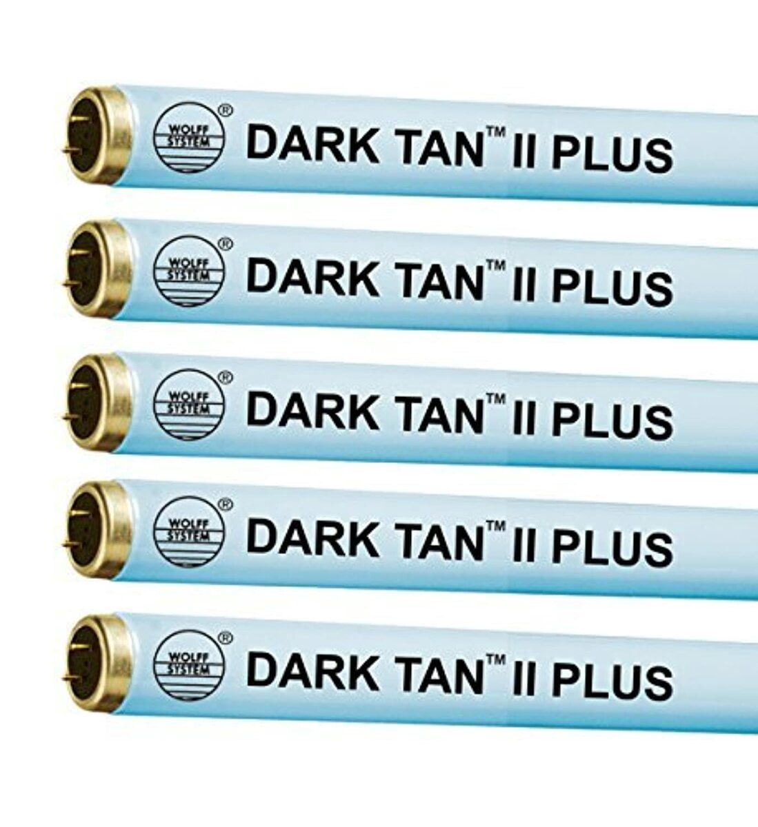 wolff dark tan ii plus f71 100w bi pin tanning lamp (24) by wolff systems