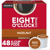 Eight O'Clock Hazelnut Coffee, 48 K-Cup Pods, Medium Roast