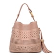 thumbnail image 2 of Conjunto de dos bolsos Mujer Chica Bolso hueco Borla Decoración Botón magnético PU Hombro Crossbody Bolsos Advancent  BB6469-02, 2 of 3