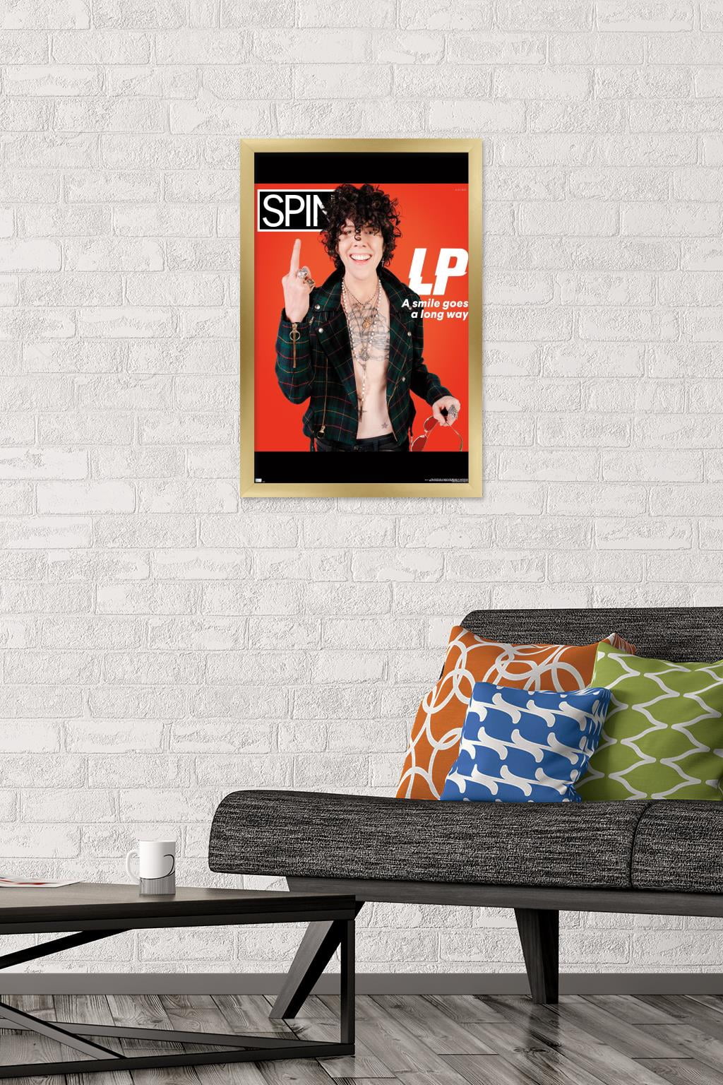 SPIN Magazine - LP 21 Wall Poster, 14.725" x 22.375" Framed