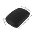 thumbnail image 2 of Phenofice Motorbike Seat Pad 1Pcs PU Rear Cushion in Black Color for Long Rides Everyday Use Waterproof, 2 of 7