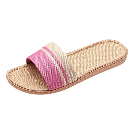 

Earth Spirit Slippers for Women Summer Bedroom Slippers Women Memory Foam Womens Slippers Closed Back Slippers For Womens Men Linen Shoes Women Summer Household Beach Slippers Sandals Floor Shoes