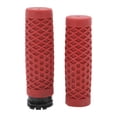thumbnail image 1 of Kit de Cubierta de Empuñaduras de Mano para Motocicleta Unique Bargains 1" 25mm 1.1" 28mm Antideslizante TPU para Manillar de Motocicleta Scooter Bicicleta ATV Rojo Oscuro 1 Juego, 1 of 1