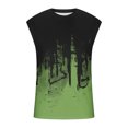 thumbnail image 4 of IROINNID Round Neckline Tank Tops For Men Sleeveless Sports Tank Tops Vest Pullover Graphic Print Tops, 4 of 5