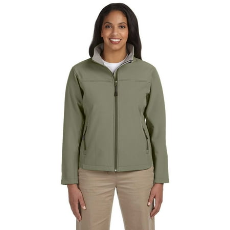 Devon & Jones D995W Ladies Soft Shell Jacket - Olive - Small
