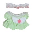 thumbnail image 2 of Kokiya Doll Dress with Headband Doll Changing Clothes Fashion Make Your Own Dolls green, 2 of 9