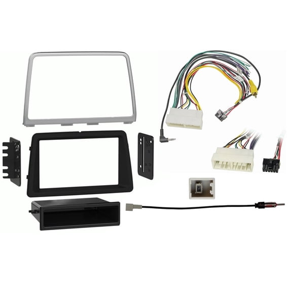 Fits Hyundai Sonata 2018 Metra Single or Double DIN Dash Kit with Harmony Radio Harness