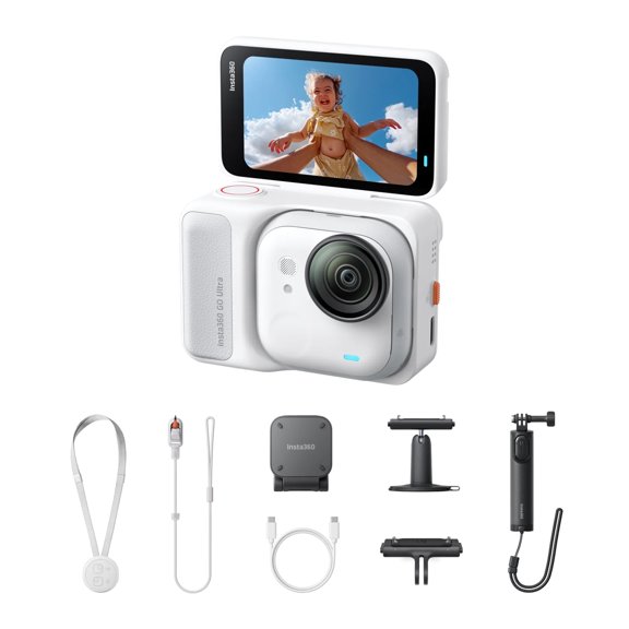Cámara de Acción Insta360 GO Ultra Creator Bundle 4K Magnética con IA
