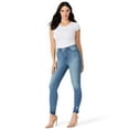thumbnail image 2 of Sofia Jeans Women's Rosa Curvy High Rise Destructed Hem Skinny Jeans, 2 of 7