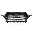 thumbnail image 6 of labwork Front Bumper Upper Grille Grill For Ford Explorer 2020/2021 Gloss Black W/Chrome, 6 of 7
