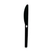 Knife WeGo Polystyrene, Knife, Black, 1000/Carton (54101102)