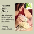 thumbnail image 2 of Set de biberones Tommee Tippee Natural Start de vidrio 150 ml, 2 of 8