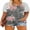 Gray, variant on TIYOMI Womens Plus Size Summer Tops 3x Henley Shirts Buttons Down Basic Solid Short Sleeve Tees Peach Pink Crewneck T-shirts For Women Casual Tunics 3XL 20W 22W