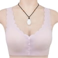 thumbnail image 2 of Soutien-gorge de Yoga pour Femmes, Fermeture avant Réglable, Extra-Élastique, Respirant, avec Dentelle, 2 of 4