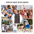 thumbnail image 6 of Pofeuu Valentine'S Day Print Basketball Jersey, Shirts for Men Youth Basketball Jersey Crew Neck-Medium, 6 of 6