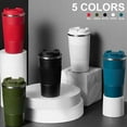 thumbnail image 2 of 380ml 510ml Stainless Steel Coffee Cup Thermal Mug Garrafa Termica Cafe Copo Termico Caneca Non-slip Travel Car Insulated Bottle, 2 of 6