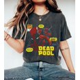 thumbnail image 1 of Marvel Deadpool Comic Art Vintage T Shirt-L, 1 of 2