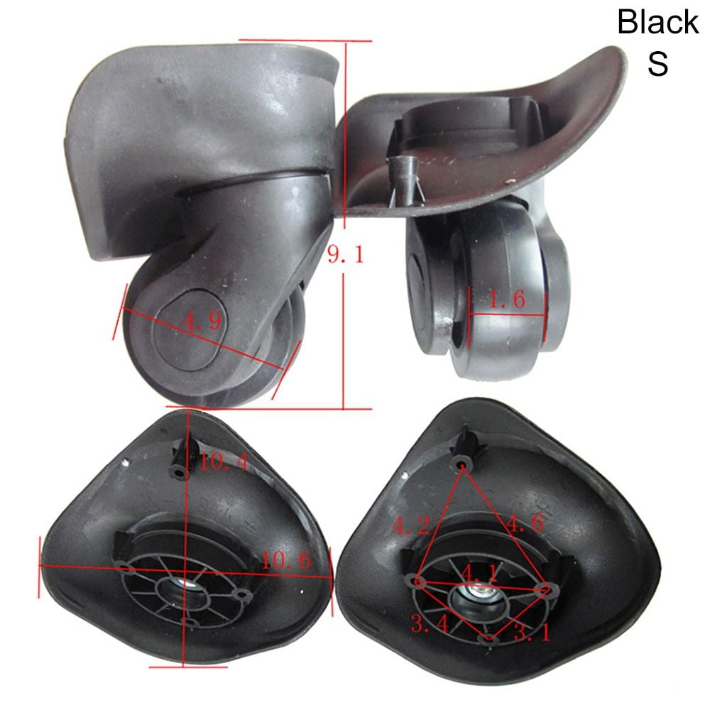 A08 castor Spinner Caster Rubber Wheels Customs Box Suitcases Repair