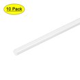 thumbnail image 1 of Unique Bargains 2.5mm × 20' ABS Plastic Round Bar Rod for Architectural Model Making DIY White 10 pcs, 1 of 2
