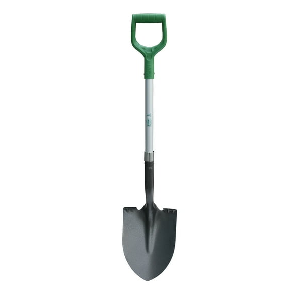 Expert Gardener Fiberglass D-Handle Digging Shovel with Ergonomic Comfort Grip