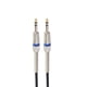 thumbnail image 3 of 1/4 "6,35 mm TRS macho a macho cable de conexión de instrumento de guitarra electrónica - 3 m 10 pies perfke Cable de conexión TRS, 3 of 6