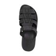 thumbnail image 3 of Michael Slide - Leather Pacific Slide Sandal | Black Nubuck, 3 of 5