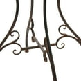thumbnail image 3 of Oriental Furniture Rustic Wrought Iron Round Patio Bistro Table, 3 of 10
