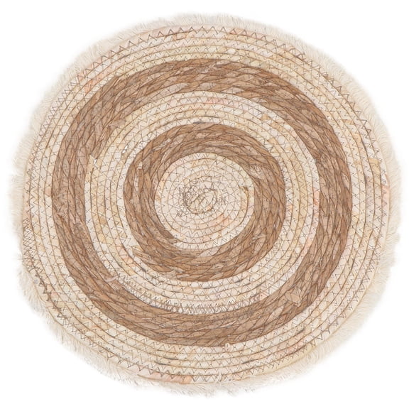 MUSEYA Assorted Color Durable Plastic Cat Litter Pad Natural Corn HandWoven Stylish Mat 23.5 x 15.5 Inches