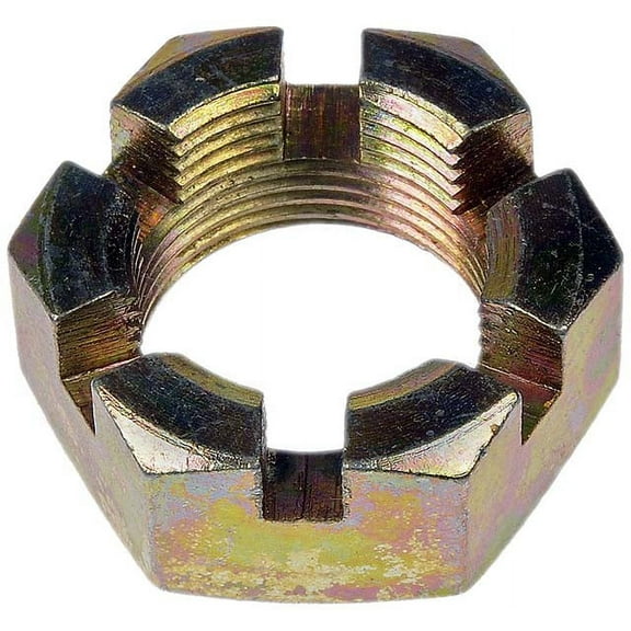 Dorman (615-065.1) 1-1/16" Hex Size x 3/4"-20 Thread Size Spindle Nut Fits select: 1982-2003 CHEVROLET S TRUCK, 1967-1990 CHEVROLET CAMARO