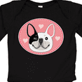 thumbnail image 4 of Inktastic French Bulldog Dog Girls Long Sleeve Baby Bodysuit, 4 of 5
