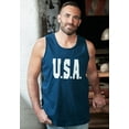 thumbnail image 3 of Liberty Blues Men's Big & Tall Americana Tank, 3 of 3