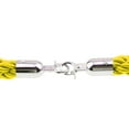 thumbnail image 4 of pitrice Barrier Rope Crowd Control Stanchion Queue Twisted Rope with Hooks Yellow, 4 of 8