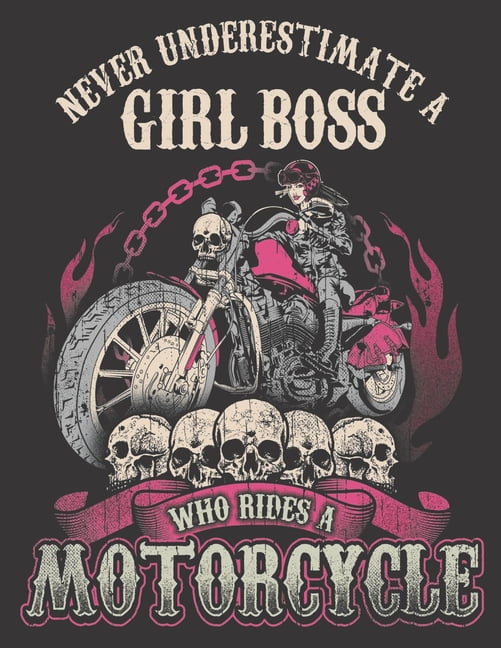 2020 Motorcycle Calendar and Planner For Bikers : Girl Boss Biker Chick ...