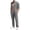 A-Gray#linen set for men, variant on VBTAPA Mens Linen Sets 2 Piece Long Sleeve Button Down Shirt and Drawstring Long Pants Set Summer Beach Outfits with Pockets on Sale Black XXL