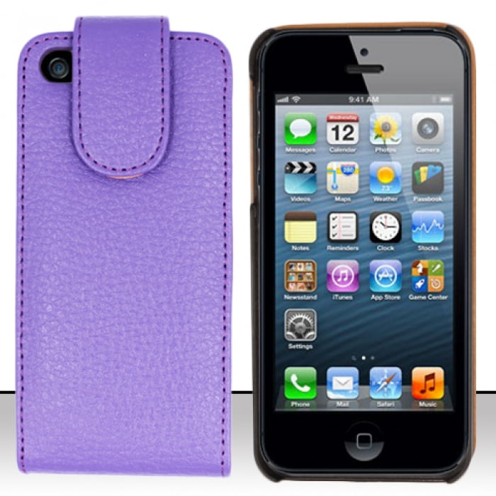 iPhone SE 5 5G 5S (AT&T/Sprint/Verizon/Cricket) Purple V46 Flap