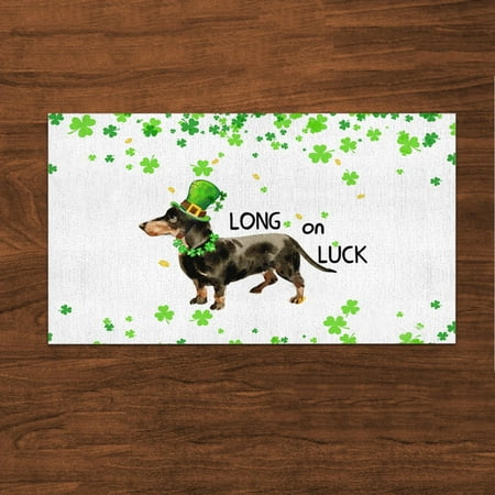 

Clearance!! Baocc St. Patricks s Day Placemats Scandinavians Irish Day Plaid Decorative Placemats Insulated Tablecloths 1× Placemat Clearance Sale!