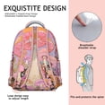 thumbnail image 5 of Trendy Mushroom Bookbag for School and College, Big Capacity with Laptop Sleeve, Comfortable Shoulder Straps, Ideal Gift for Students Commute and Travel, 5 of 6