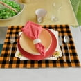 thumbnail image 4 of Harvest Thanksgiving Printed Cotton Linen Fabric Insulation Western Placemat, Thanksgiving Decorative Placemat Linen Strong Table Mat, 4 of 5