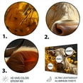 thumbnail image 3 of Designart "Cow landscapes Of Gold" Animals Metal Wall Art Prints, 3 of 5