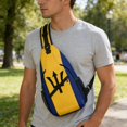 thumbnail image 1 of Klonfd Backpack Crossbody With Shoulder Strap Features National Print Large Capacity Suitable For Outdoor Cycling And Traveling Suitable For Both, 1 of 3