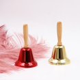 thumbnail image 3 of Campana de mano navideña para Navidad, suministros de restaurante, Navidad, Año Nuevo, 2023, 3 of 4