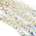 thumbnail image 4 of Colorful Crystal Wind Chimes Chandelier Wind Chimes with S Hooks Home Garden Patio Lawn Hanging Decoration Ornament, 4 of 15