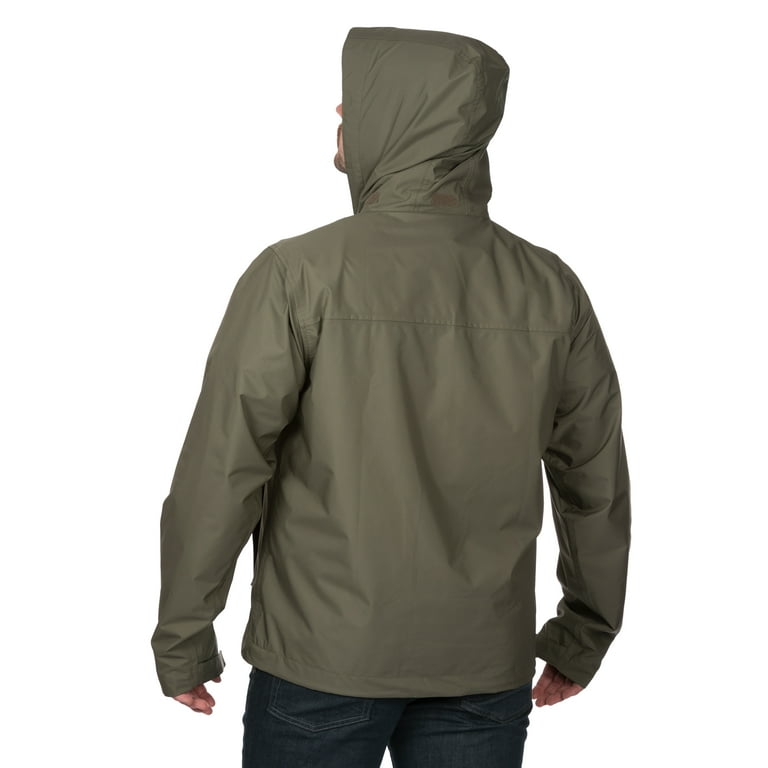 Rainier Men's Waterproof Breathable Premium Rain Jacket in Sage