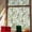 #03, variant on Floral Greenery Window Film 11.8x11.8 inch, Non-Adhesive Privacy Stained Glass Window Sticker, Rainbow Prism Decorative Window Cling for Home & Holiday Decor