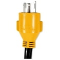 thumbnail image 4 of Camco 55414 Heavy-Duty PowerGrip Locking Generator Adapter, 30 Amp Male to 15 Amp Lighted Female - 12", 3-Prong, 4 of 6