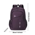 thumbnail image 2 of XIMIN Women Men's with Lock Water Resistant Smell Proof Bags Backpack Large Capacity Oxford Cloth Polyester Travel School Bag Lightweight Backpack for Business School, 2 of 2