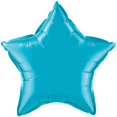 thumbnail image 1 of Mayflower 51528 20 Po Turquoise Étoile Fleur Ballon, 1 of 1