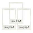 thumbnail image 1 of 3pcs Creative Weddings Day DIY Paper Photo Frame Photo Booth Props for Wedding, 1 of 8