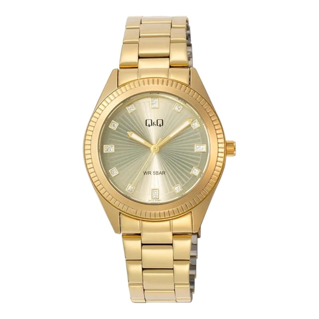 Reloj Q&Q Q01C-003PY Ladies-Acero